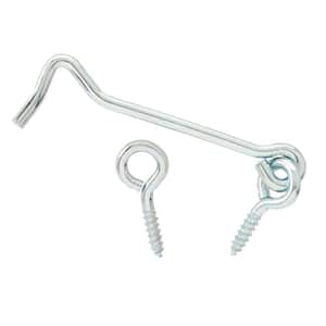 2-1/2 in. Zinc-Plated Hook and Eye (2-Pack)