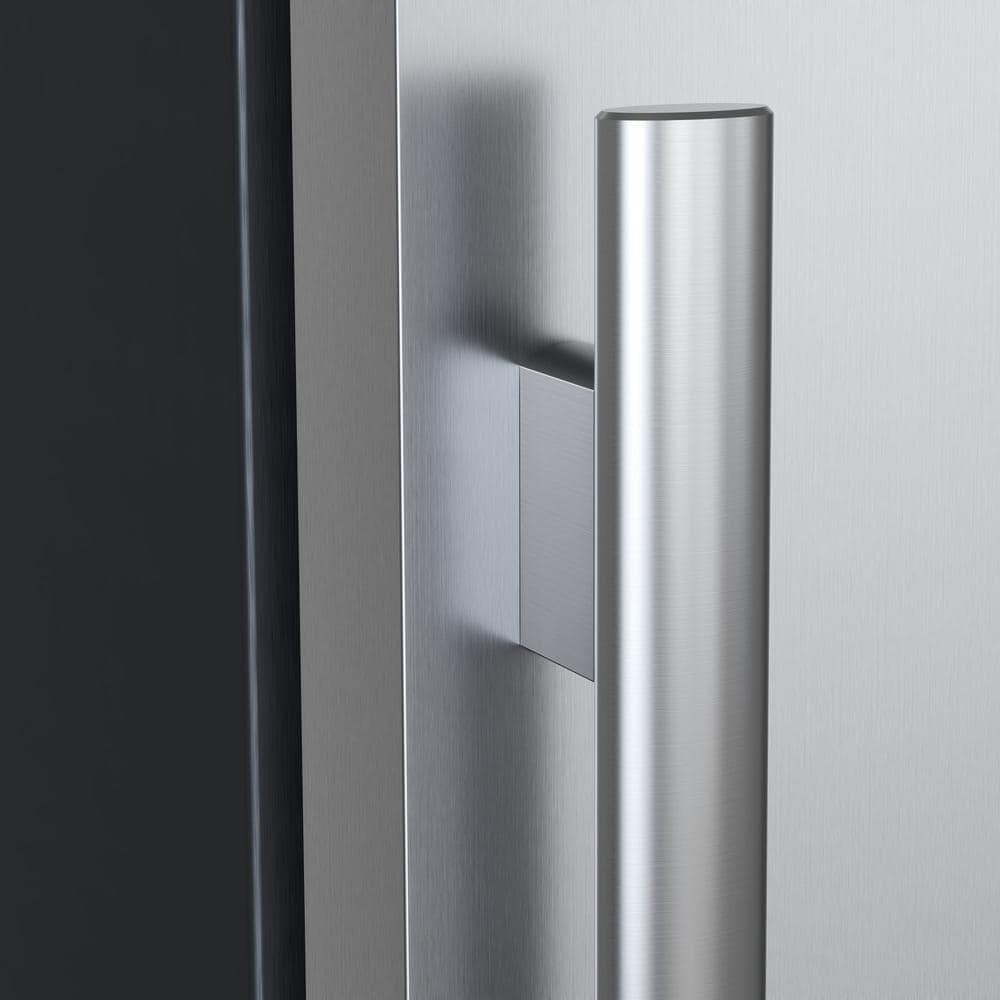 15-Inch Stainless Steel Compact Undercounter Refrigerator