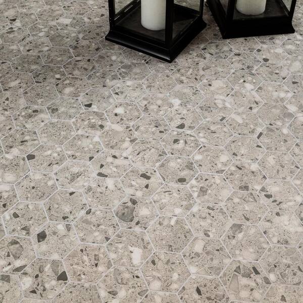 TERRAZZO Number 2 Spring 1989 未開封 Standard Terrazzo Sample 08 - Light Gray Terrazzo