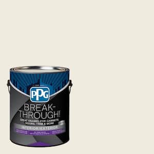 1 gal. PPG15-05 Macaroon Cream Semi-Gloss Door, Trim & Cabinet Paint