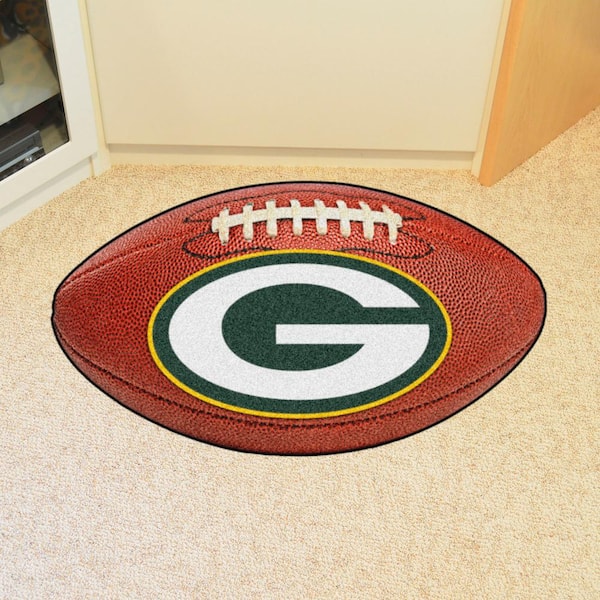 Green Bay Packers Area Rug Non-Slip Floor Mat Carpet Bedside Rug Front Door  Mat