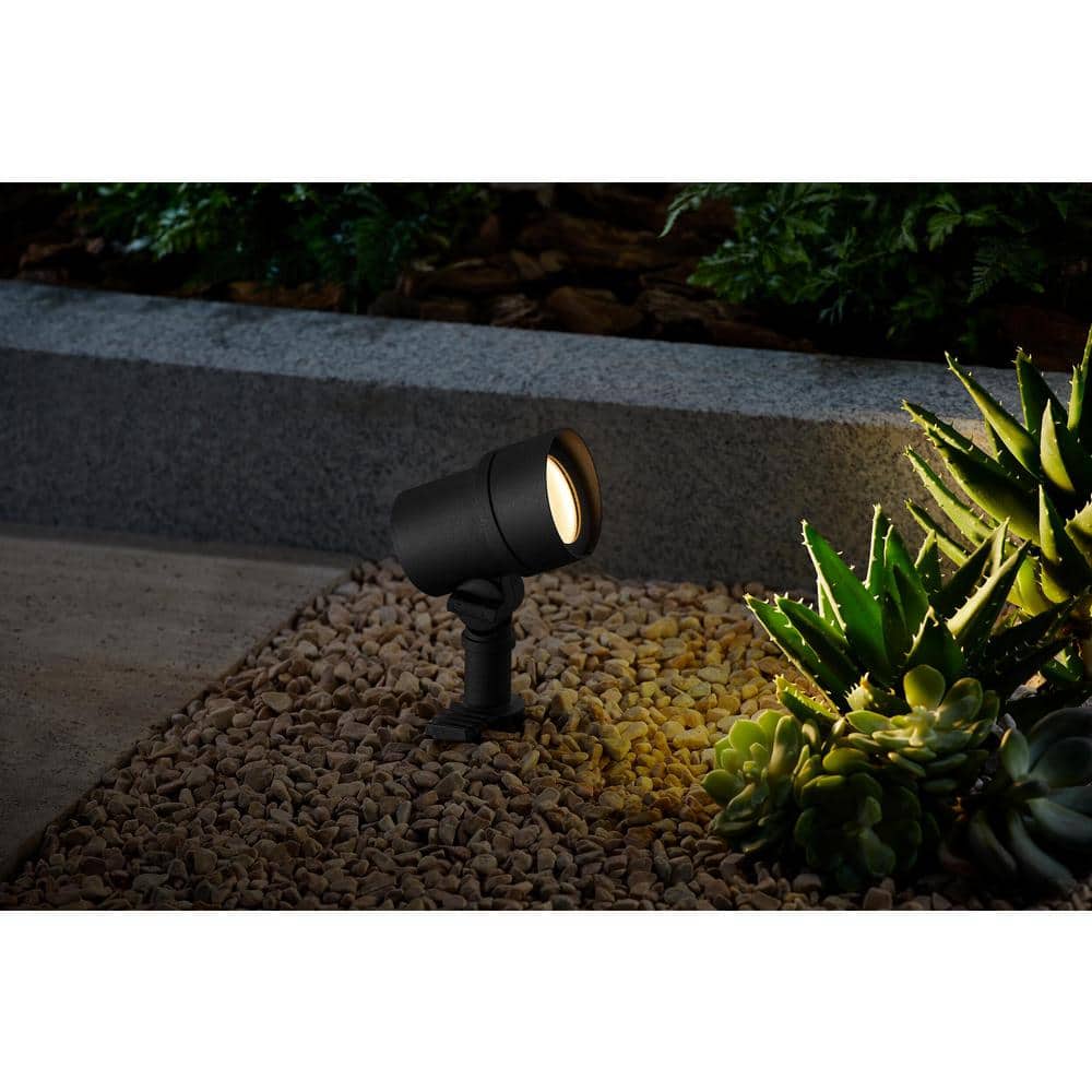 Black Aluminum Low Voltage LED Outdoor Flood Light