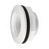 HAYWARD Inlet Return Fitting (FIP) 1-1/2 in. Threaded Replacement Part with Locknut and Gasket for Above Ground Pools SP1023