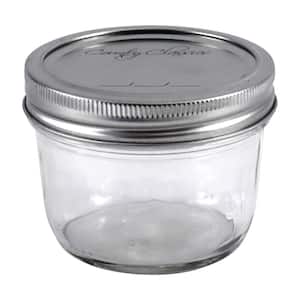 8 oz. Wide Mouth Glass Canning Jar (2 packs of 12)
