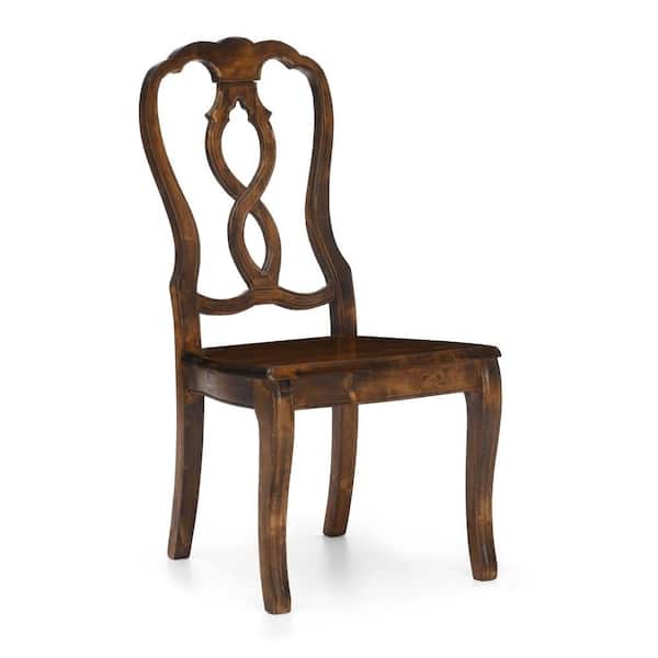 ZUO Tenderloin Distressed Natural Chair (Set of 2)