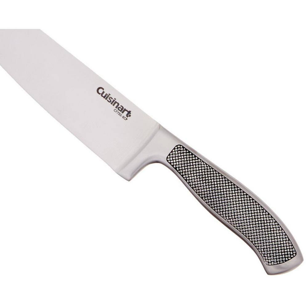 Cuisinart 8" Stainless Steel Chef's Knife with Textured Handle