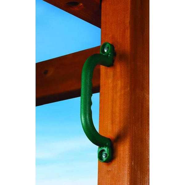 【play you様製作】ゴールゼロ　レッド（ハーフ）＆ブルーグリーン＆グリーン Gorilla Playsets Green Plastic Safety Handles (2-Set) 07-0005-G