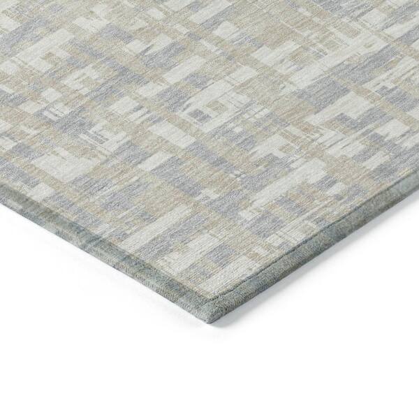 Chantille Machine Washable Indoor/Outdoor Abstract ACN1060 Beige 1 ft. 8 in. x 2 ft. 6 in. Area Rug
