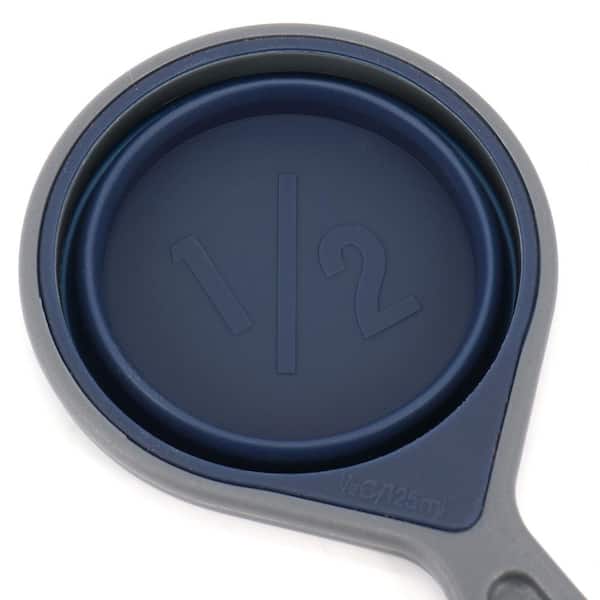 8-Piece Measuring Cup & Spoon Set, Aqua