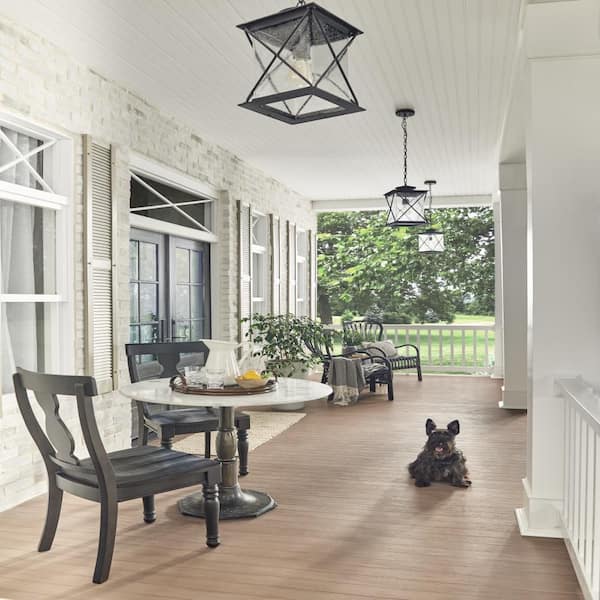 Wolf Porch 1 in. x 3-1/8 in. x 16 ft. Weathered Ipe, Tongue And