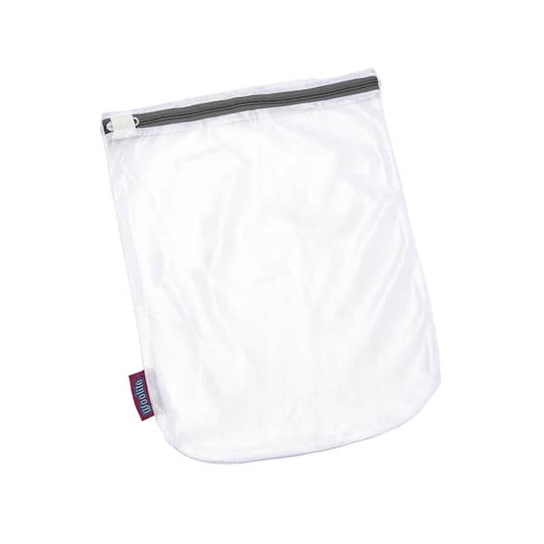 White Mesh Laundry Bags (Set of 2)