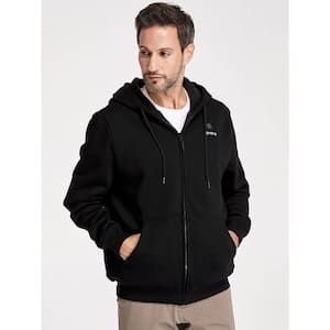 DEWALT Men's Large 20V XR Lithium Ion Black bare Hoodie with 1 USB