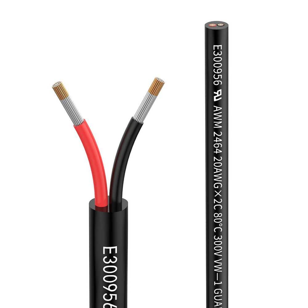 200 ft. 20/2-Gauge Outdoor Electrical Wire Extension Cable UL2464 Tinned Copper Low Voltage for LED Automotive price history on PriceWatchPro
