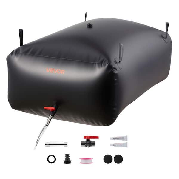 Water Storage Bladder 142.7 Gal. Large Capacity Water Bag, Portable and Collapsible Soft Waters Container, Leakproof