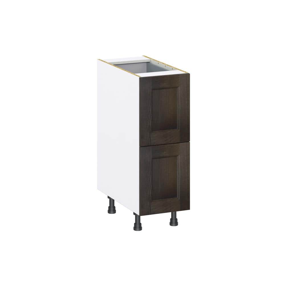 Georgetown 12 in. W x 24 in. D x 34.5 in. H Assembled Drawer Base Kitchen Cabinet in Chestnut with 3-Drawers price history on PriceWatchPro