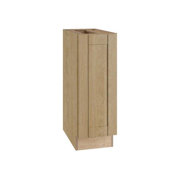 Home Decorators Collection Washington 21 in. W x 21 in. D x 34.5 in. H Assembled Plywood Vanity Base Kitchen Cabinet in Oak with Soft Close Doors