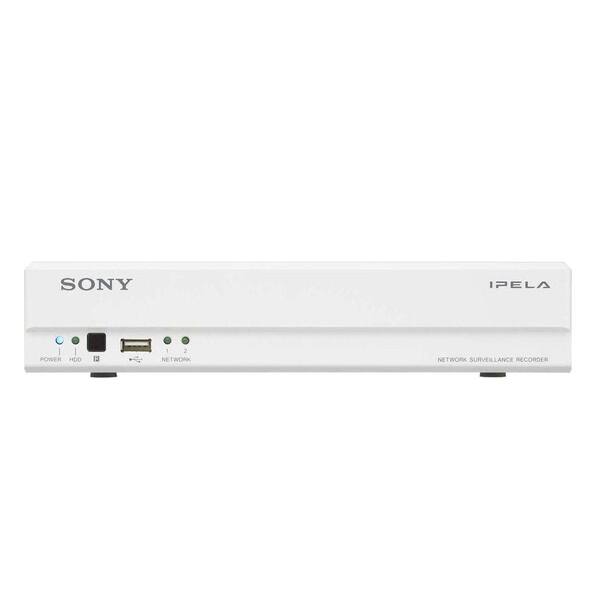 SONY 4 Ch. Standard 1TB HDD Network Surveillance Recorder with 1080p/720p HD Recording-DISCONTINUED