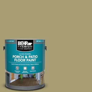 1 gal. #PPU9-04 Fresh Olive Gloss Enamel Interior/Exterior Porch and Patio Floor Paint
