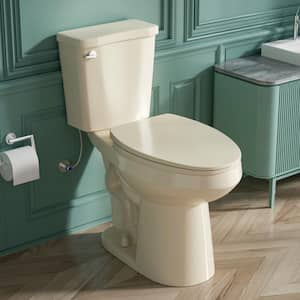 Kuomih 20 in. ADA Height Toilet 2-Piece 1.1/1.6 GPF Dual