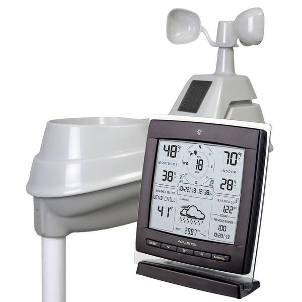 AcuRite Digital Weather Station 5-in-1 with Wind Speed and Direction for Forecast, Temperature and Rainfall