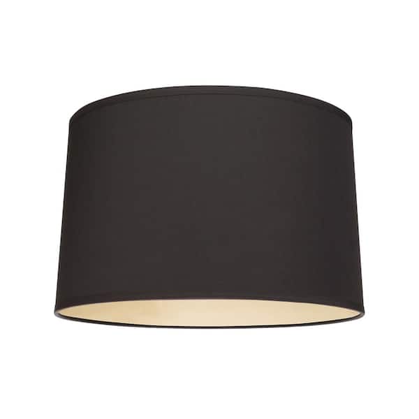 Aspen Creative Corporation 18 In X 11, Black And Gold Lamp Shades