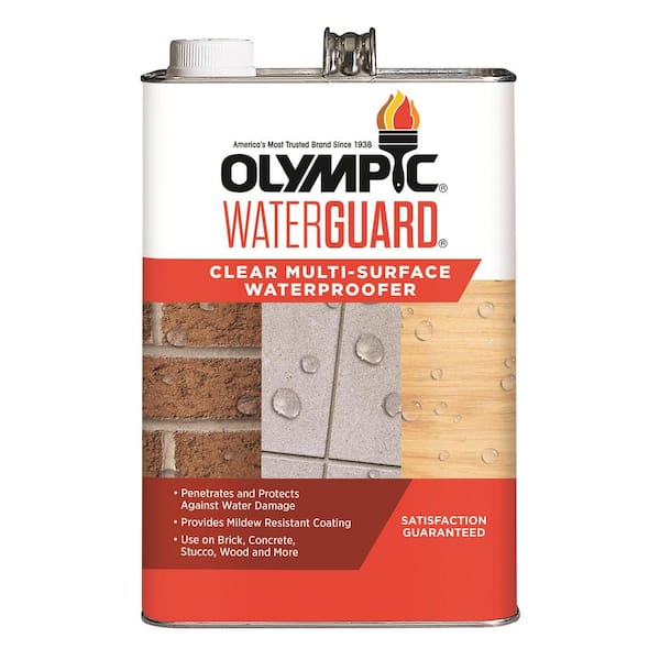 Olympic Waterguard 1 gal. Clear Multi-Surface Waterproofing Sealant