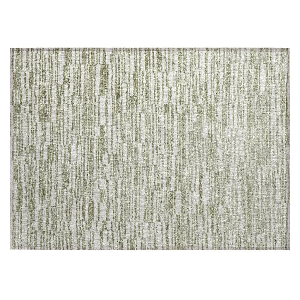 Chantille Machine Washable Indoor/Outdoor Abstract ACN2907 Sage 3 ft. x 4 ft. Area Rug price history on PriceWatchPro