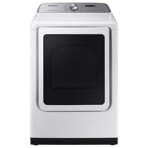 7.4 cu. ft. Vented Gas Dryer with Steam Sanitize+ in White