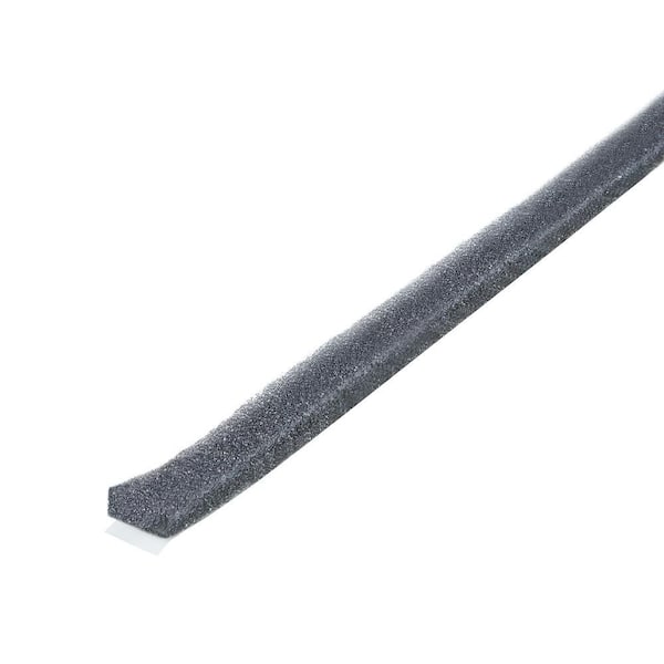 M-D Building Products 0.5 in. x 17 ft. Gray Economy Foam Window Seal for Medium Gaps Weatherstrip Roll