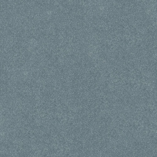 Lifeproof Blakely I - Robin-Blue 15 ft. 37 oz. High Performance Polyester Texture Installed Carpet