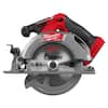 Milwaukee M18 FUEL 18V Lithium-Ion Brushless Cordless 6-1/2 in. Circular Saw (Tool-Only) 2833-20