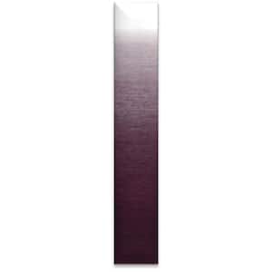 Universal Replacement Awning Fabric with Polar White Weathershield - 20 ft., Maroon Linen Fade