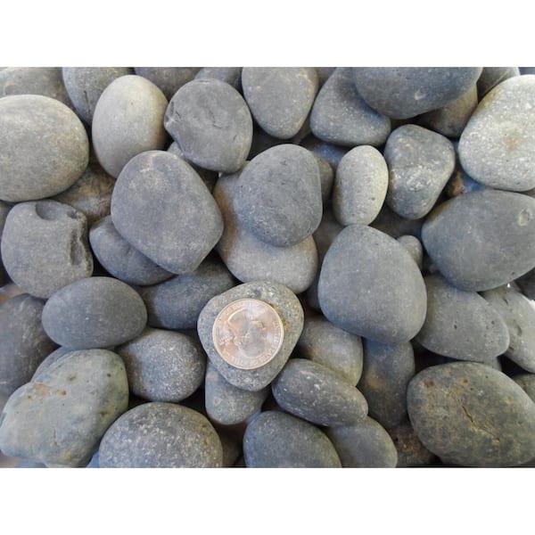 Classic Stone 10 cu. ft. Large River Rock Assorted Decorative Stone - (1  Bag/10 cu. ft./Pallet) HD.COM SS 5 - The Home Depot