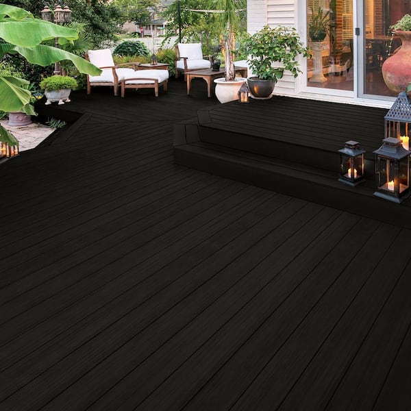 Olympic Maximum 1 gal. SC-1050 Mystic Black Solid Color Exterior Stain and Sealer in 1 - image 5