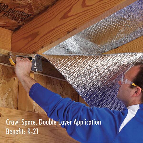 Reflectix - 24 in. x 25 ft. Double Reflective Insulation Roll Radiaint Barrier