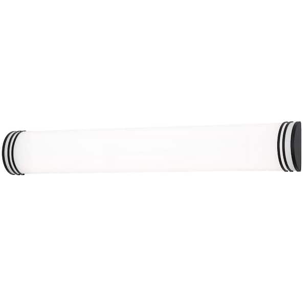 AFX Palmer 3.5 in. 1-Light Black LED Vanity Light