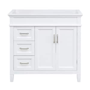 Ashburn 36 in. W x 21.63 in. D x 34 in. H Bath Vanity Cabinet without Top in White