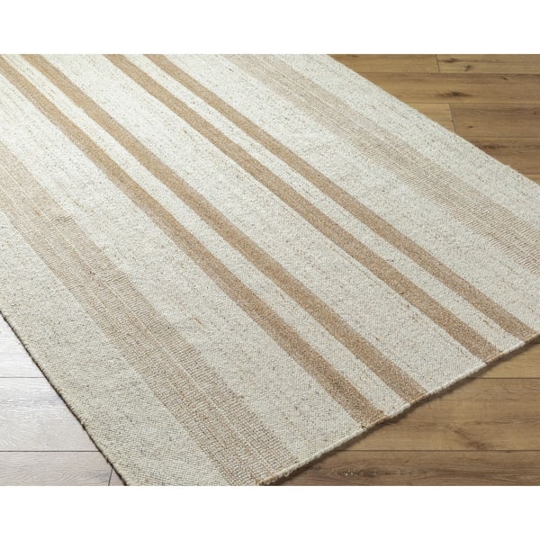 Bolu BLU-2302 8 ft. x 10 ft. White Handmade, Area Rug