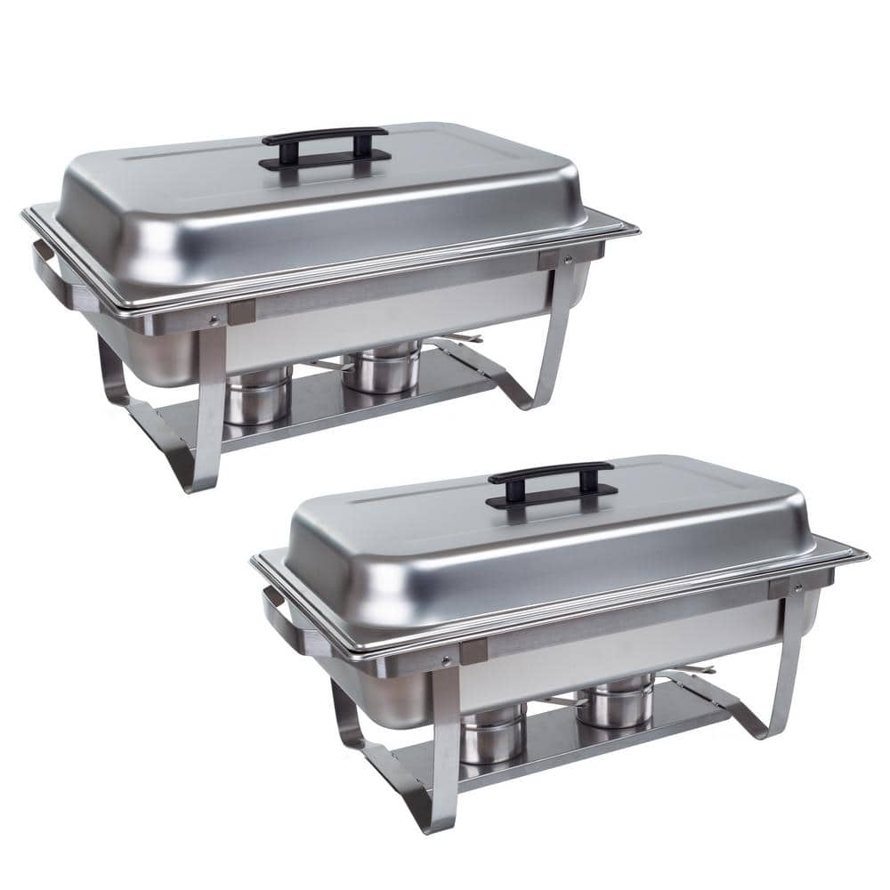 Classic Cuisine 9 qt. Chafing Dish Buffet Set - Includes Food Pan ...