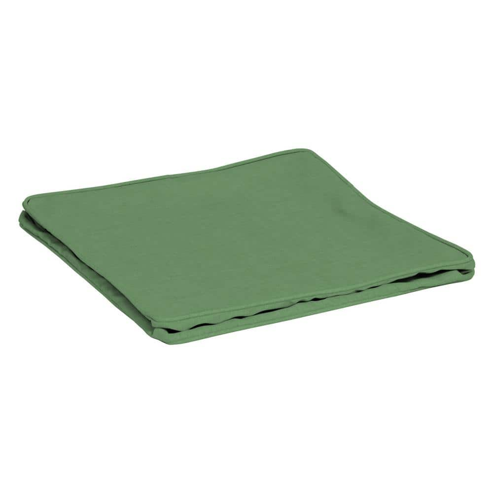 Arden Selections ProFoam 24 x 24 in Outdoor Deep Seat Bottom Cover  Moss Green Leala -2 PCs