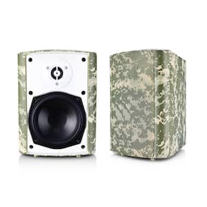6.50 in. BT BLAST Indoor/Outdoor Wireless Bluetooth Speaker, Camouflage, Pair