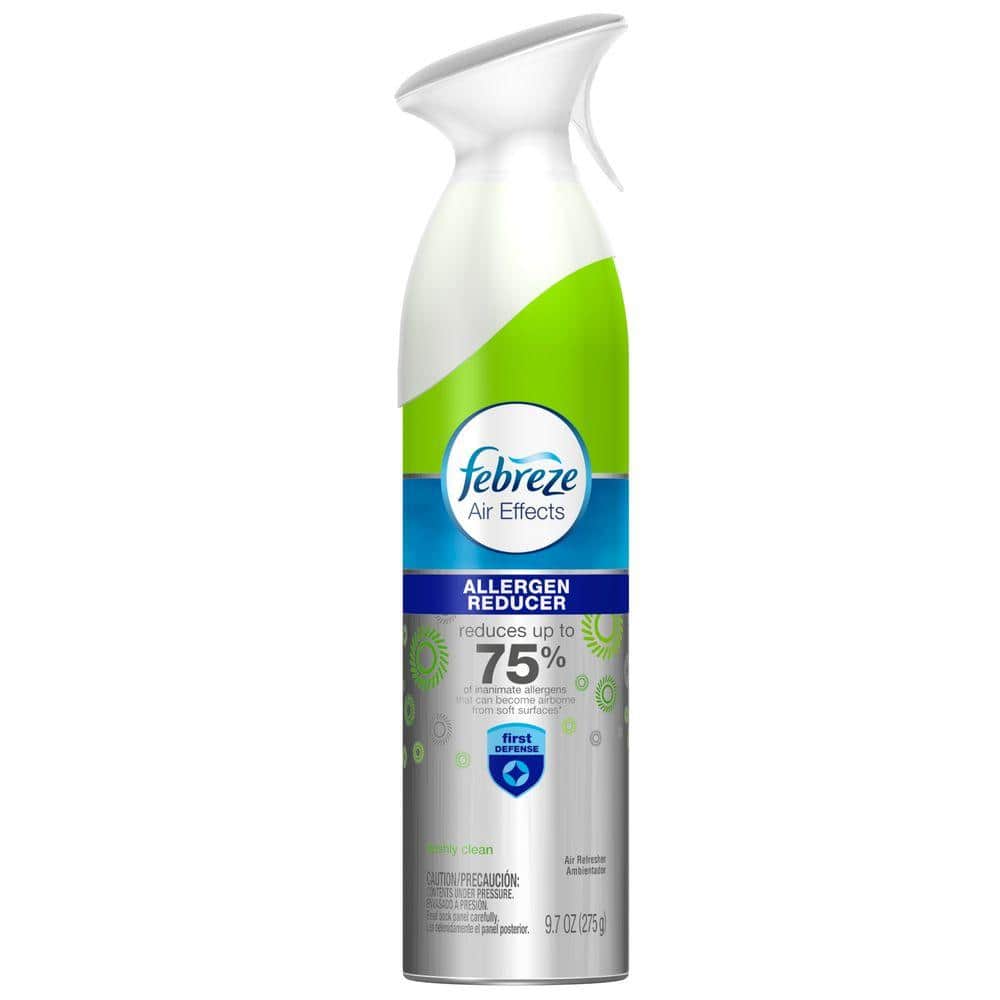 Febreze Air Effects 9.7 oz. Freshly Clean Allergen Reducer Air Freshener  Spray 003700088764