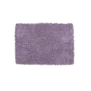 Fantasia Bath Rug 100% Cotton Bath Rugs Set, 17x24 Rectangle, Purple