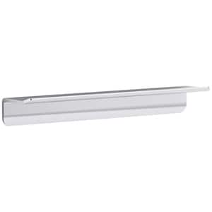 Choreograph 14 in. W Floating Shower Shelf in Bright Polished Silver