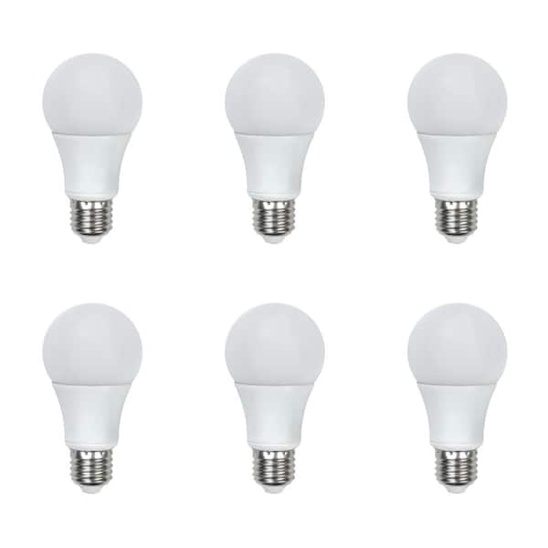 Unbranded 60-Watt Equivalent A19 General Purpose LED Light Bulb Soft White (6-Pack)