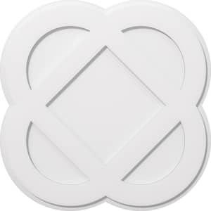 1 in. P X 12 in. C X 30 in. OD Charlotte Architectural Grade PVC Contemporary Ceiling Medallion