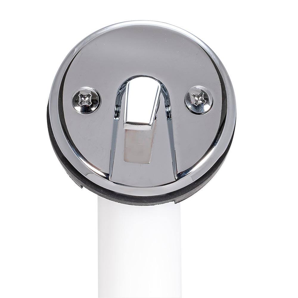 Chrome Stainless Steel Trip Lever Bath Waste Kit with Polypropylene Tube