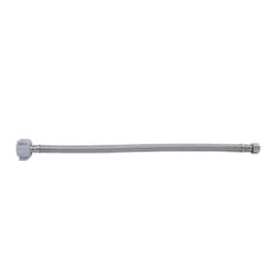 3/8 in. Compression x 7/8 in. Ballcock Nut x 16 in. Braided Stainless Steel Toilet Supply Line