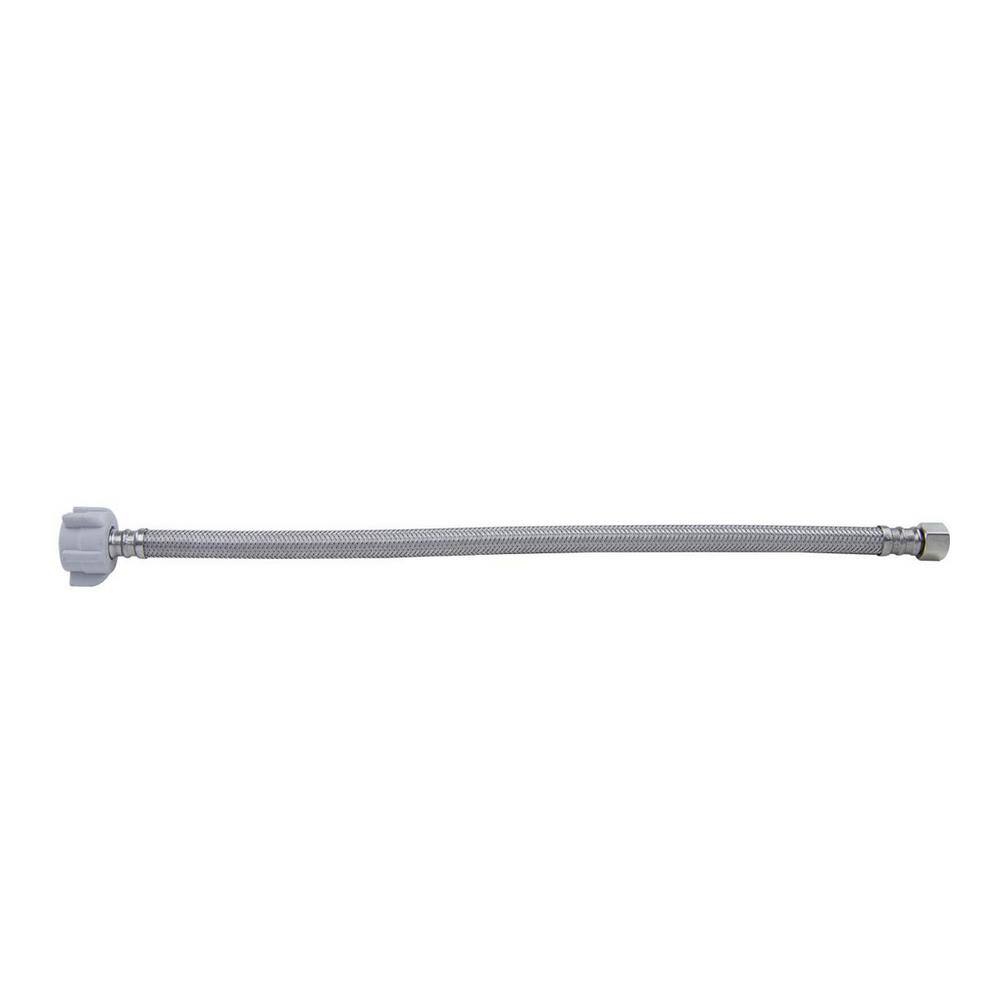 3/8 in. Compression x 7/8 in. Ballcock Nut x 16 in. Braided Stainless Steel Toilet Supply Line-8 Pack price history on PriceWatchPro
