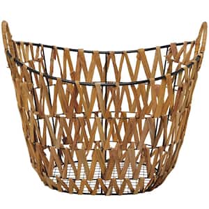 Metal Storage Basket with Handles